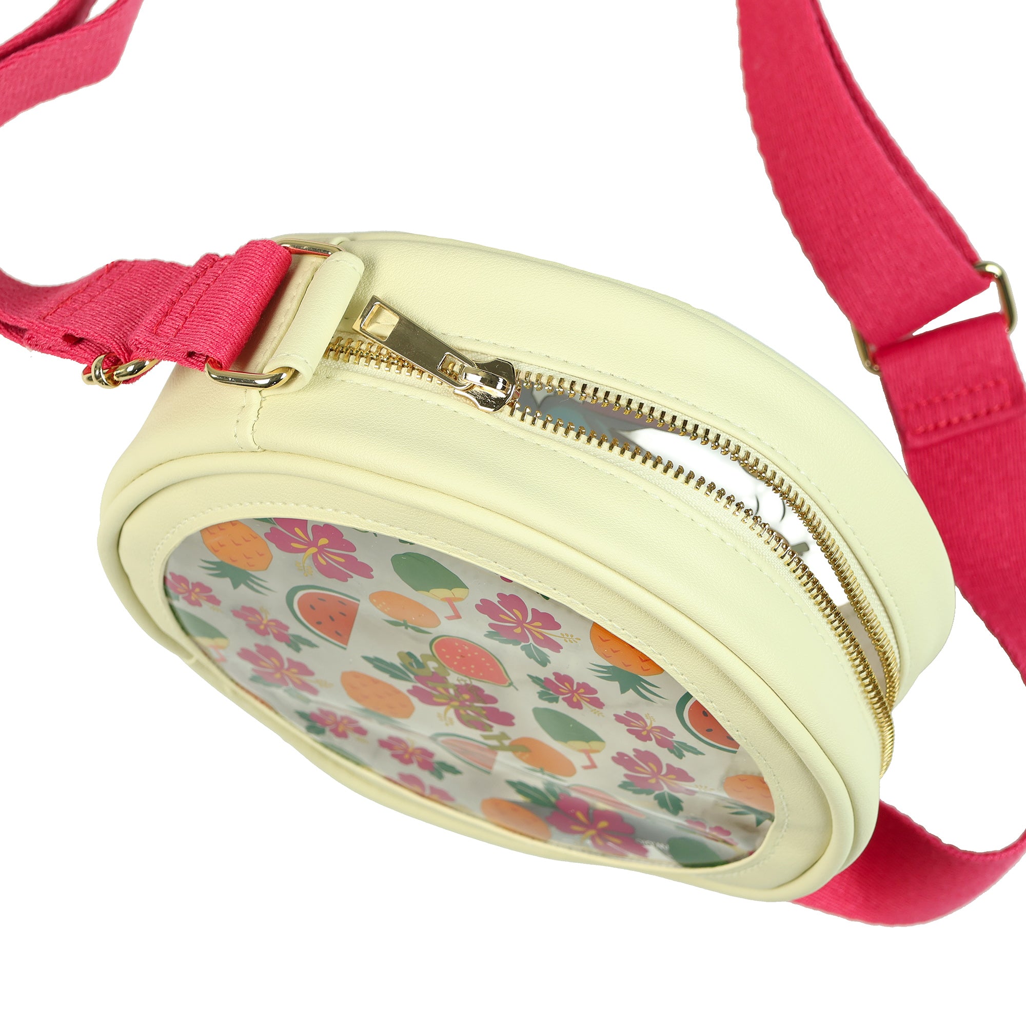 Disney Stitch Crossbody Bag With Watermelon Coin Purse and Charms