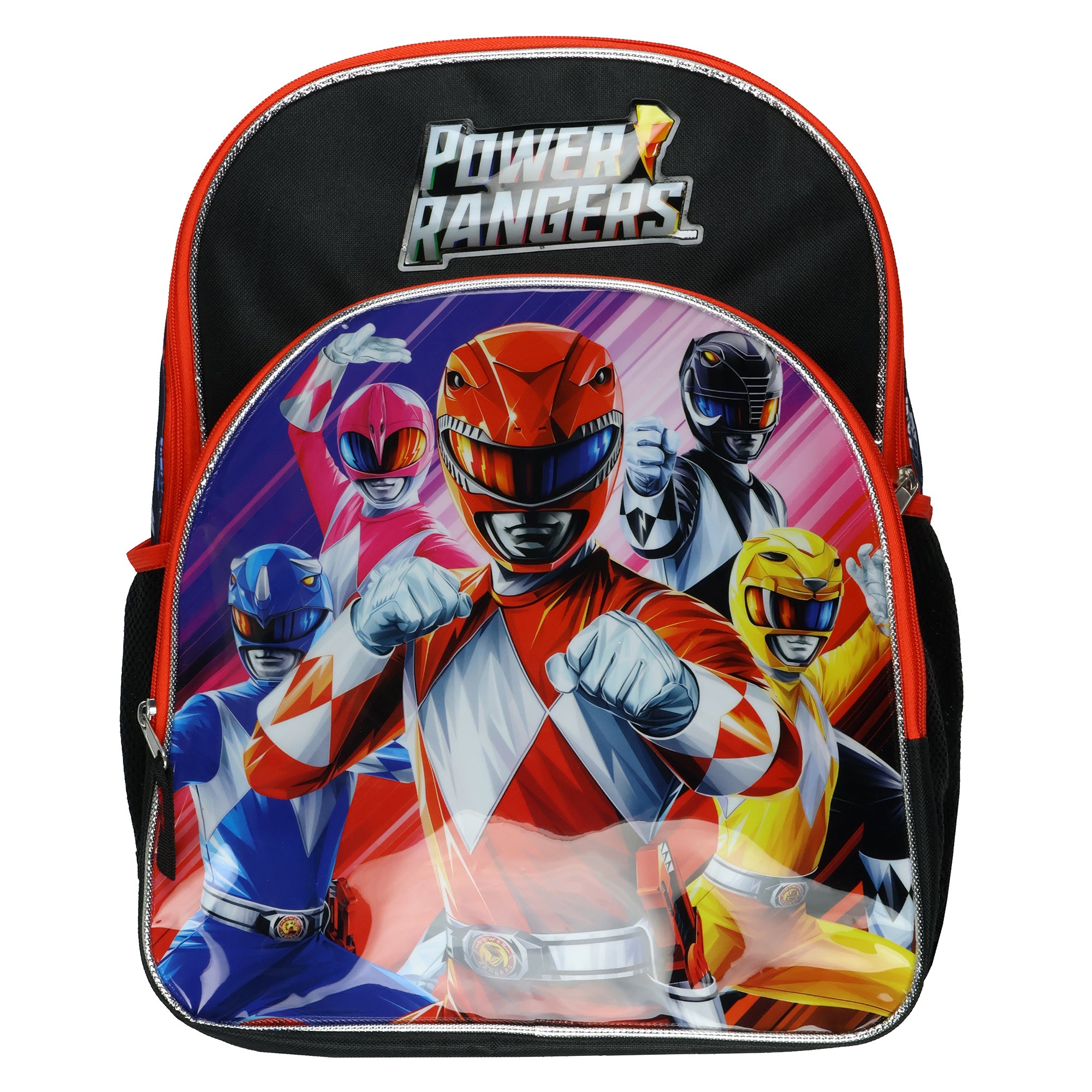 Mighty Morphin Power Rangers Backpack Legends Never Die 16" School Bookbag