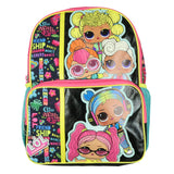 L.O.L. Surprise! Backpack Perfect Together 16" Laptop School Bag Bookbag