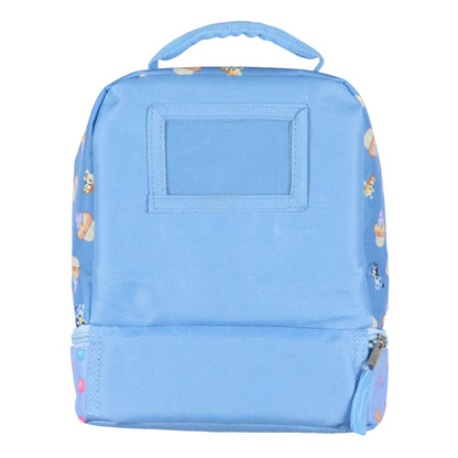 Bluey Lunch Box Bluey Bingo Party Time Dual Compartment Insulated Lunch Bag 10" - Seven Times Six