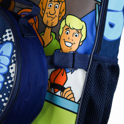 Scooby-Doo 2 Piece Backpack Set Mystery Squad and Insulated Lunch Bag 16"