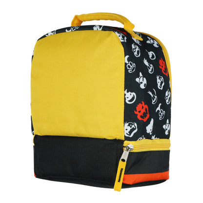 Super Mario Lunch Box Bowser Insulated Dual Compartment Lunch Tote Bag 10" - Seven Times Six