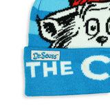 The Cat in the Hat Beanie Cuffed Jacquard Pom Beanie Hat Cap