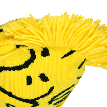 Peanuts Woodstock Beanie 3D Hair Character Cuffed Pom Beanie Hat Cap