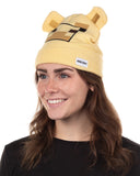 Minecraft Trader Llama Beanie Embroidered Face Adult Cuffed Knitted Hat OSFM