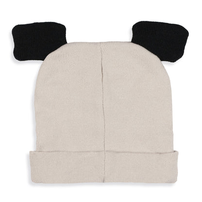 Minecraft Panda Beanie Embroidered Face Design Adult Cuffed Knit Hat OSFM