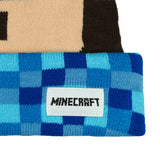 Minecraft Beanie Diamond Steve Big Face Cuff Beanie Hat Cap