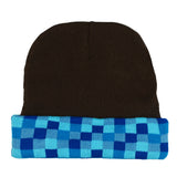 Minecraft Beanie Diamond Steve Big Face Cuff Beanie Hat Cap