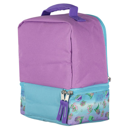 Wicked Lunch Box Glinda and Elphaba Insulated Dual Compartment 9" Tote Bag