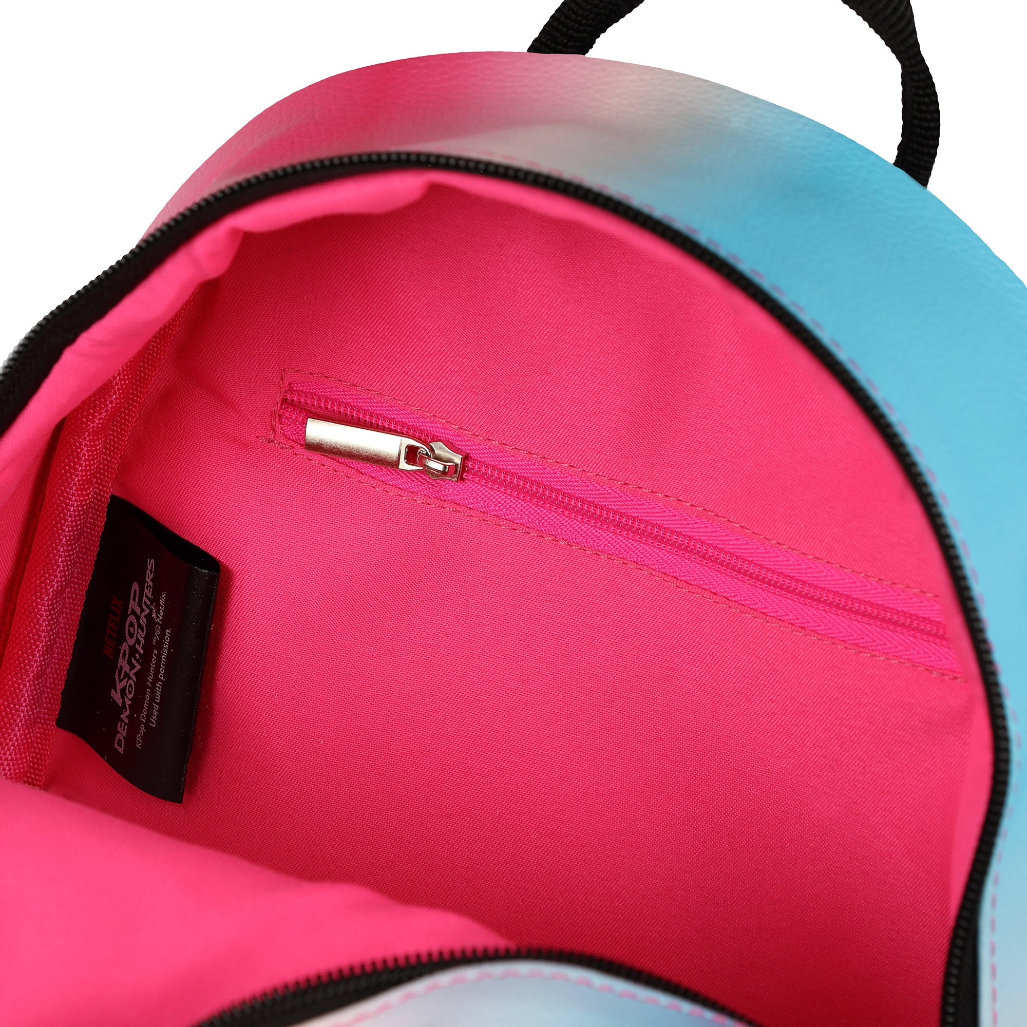 K-Pop Demon Hunters Mini Backpack Saja Boys Soda Pop 10.5" Purse Tote