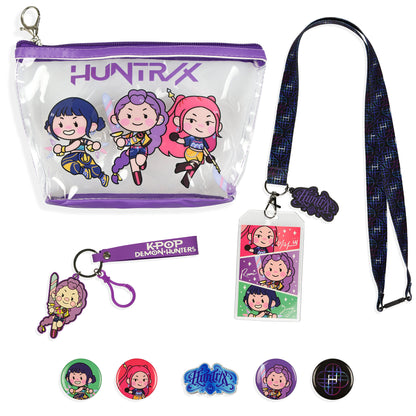 K-POP Demon Hunters Huntrix Rumi Zoey & Mira 8 Piece Gift Set