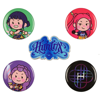 K-POP Demon Hunters Huntrix Rumi Zoey & Mira 8 Piece Gift Set
