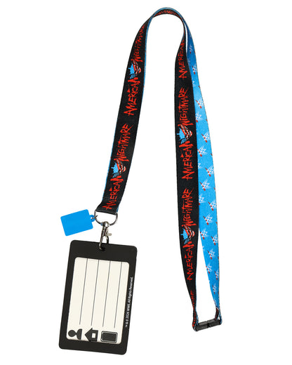 WWE Lanyard American Nightmare Rubber Casing ID Badge Holder with Charm