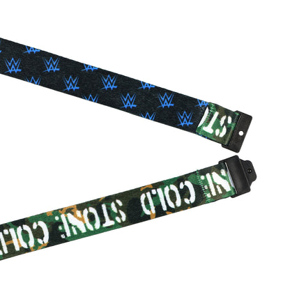 WWE Lanyard Stone Cold Austin 3:16 ID Badge Holder with Rubber Charm