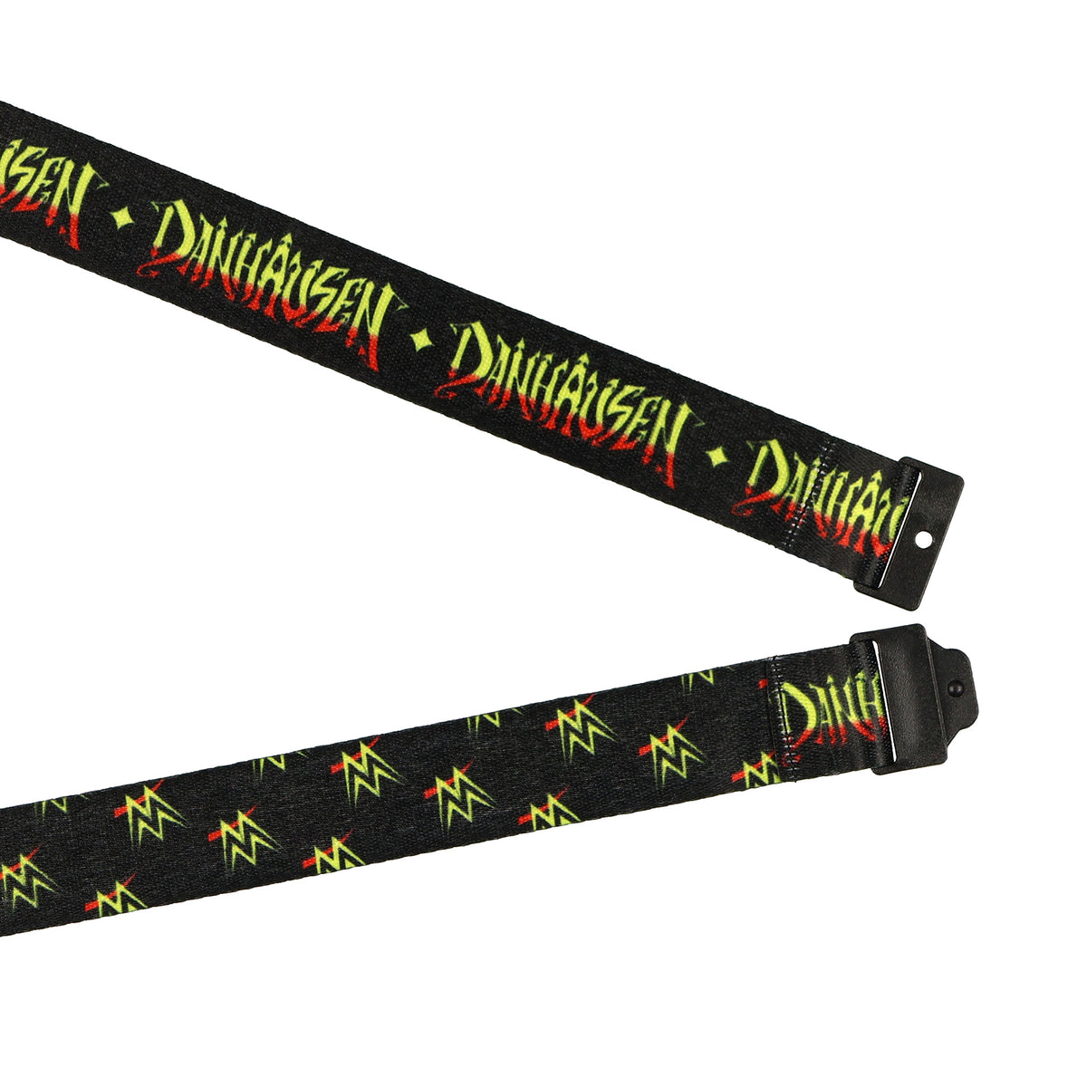 WWE Lanyard Danhausen Very Nice Very Evil Clear ID Badge Holder w/ Charm