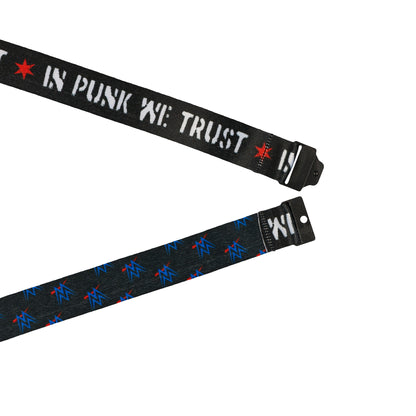 WWE Lanyard CM In Punk We Trust Clear ID Badge Holder with Charm