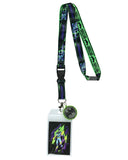 DC Comics Batman Lanyard Futuristic Tech Breakaway ID Badge Holder