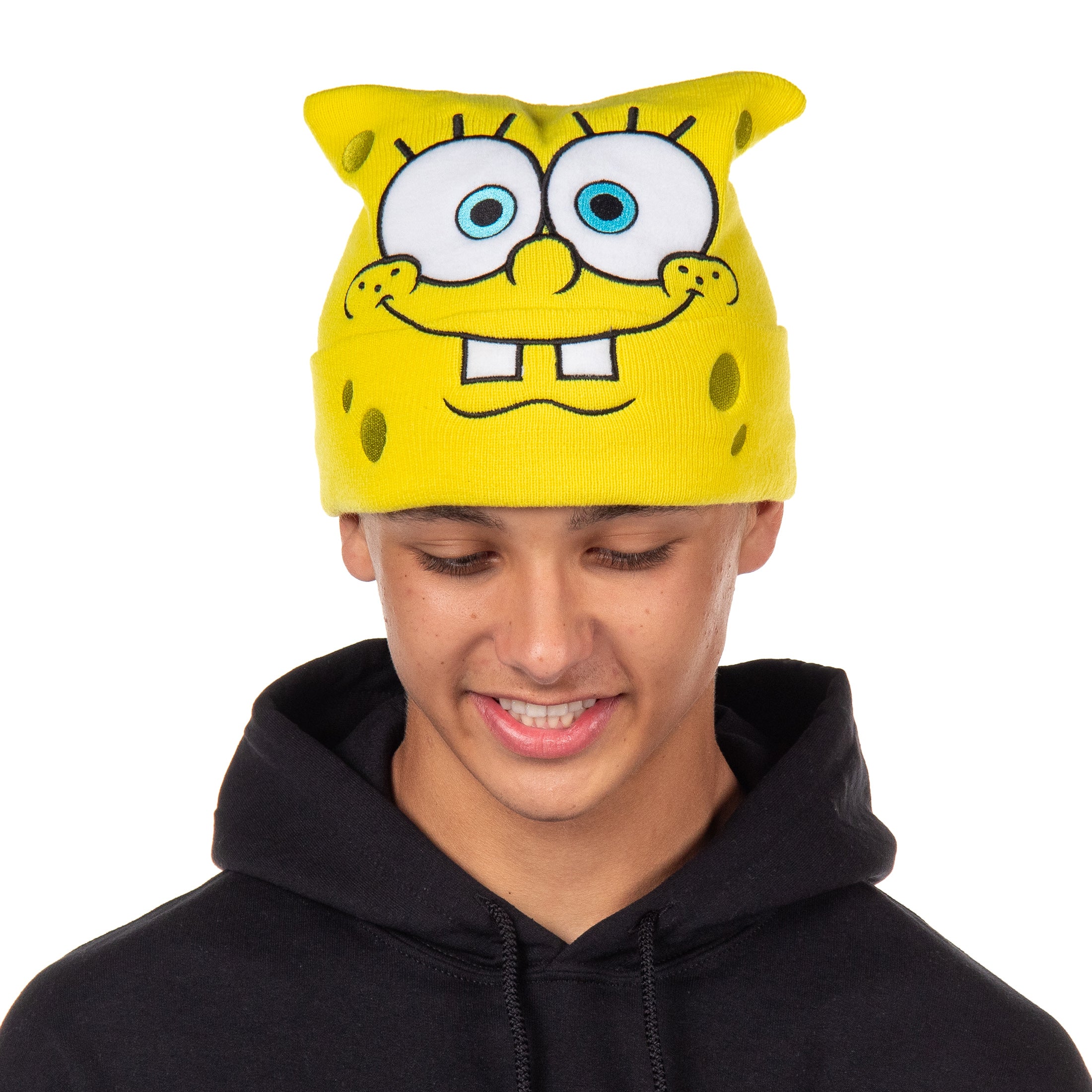 Nickelodeon SpongeBob SquarePants and Friends Adult Character Cuffed Beanie Hat