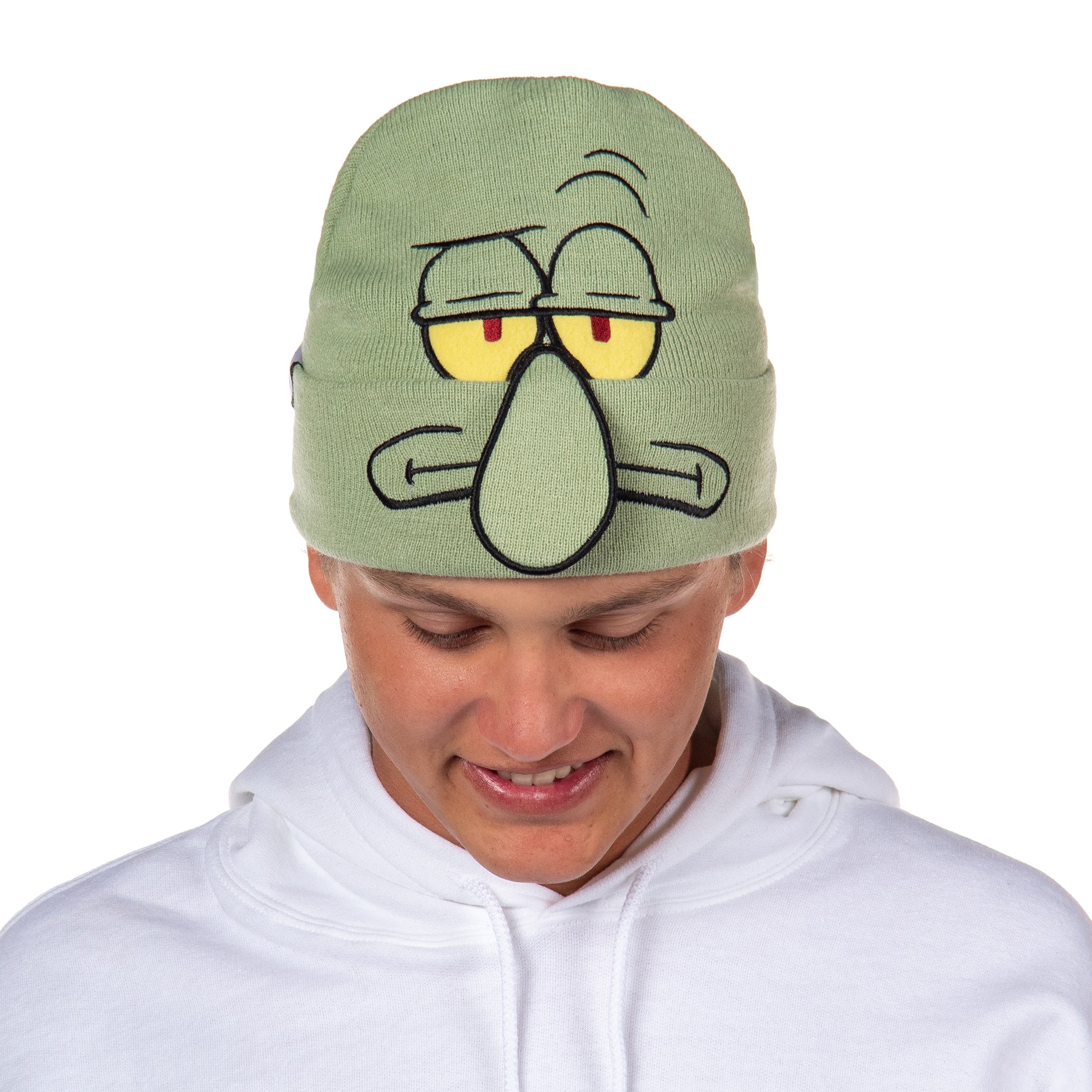 Nickelodeon SpongeBob SquarePants and Friends Adult Character Cuffed Beanie Hat