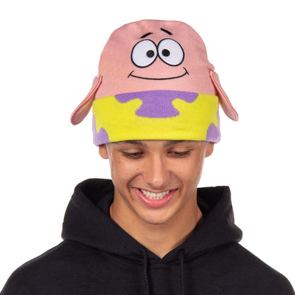 Nickelodeon SpongeBob SquarePants and Friends Adult Character Cuffed Beanie Hat