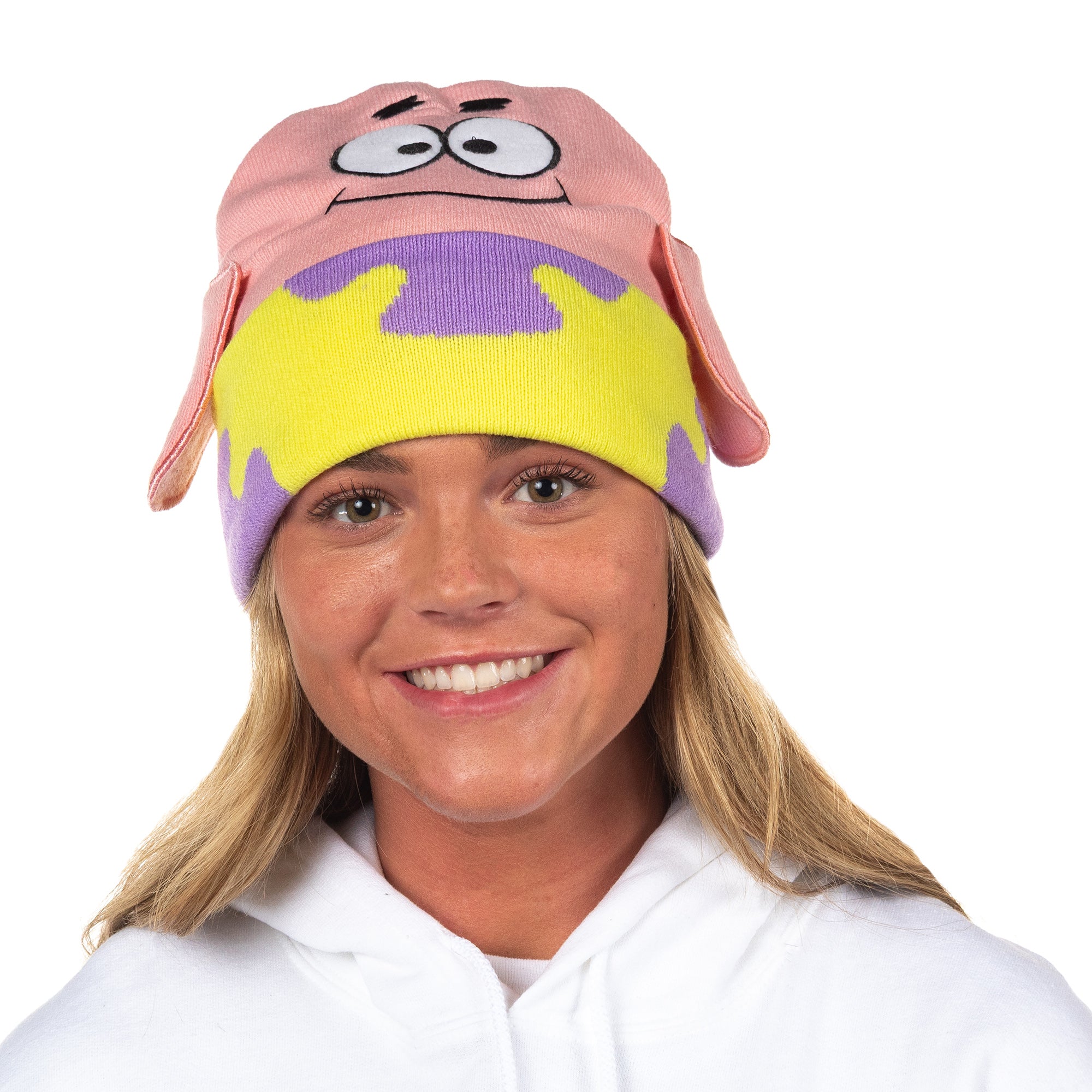 Nickelodeon SpongeBob SquarePants and Friends Adult Character Cuffed Beanie Hat