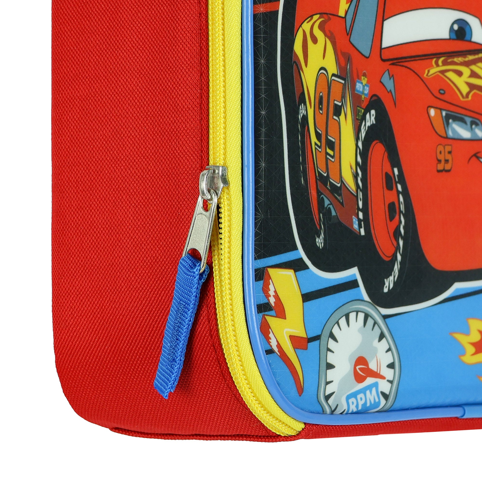 Disney Cars Lunch Box Lightning McQueen Kachow Insulated Tote Bag 10"