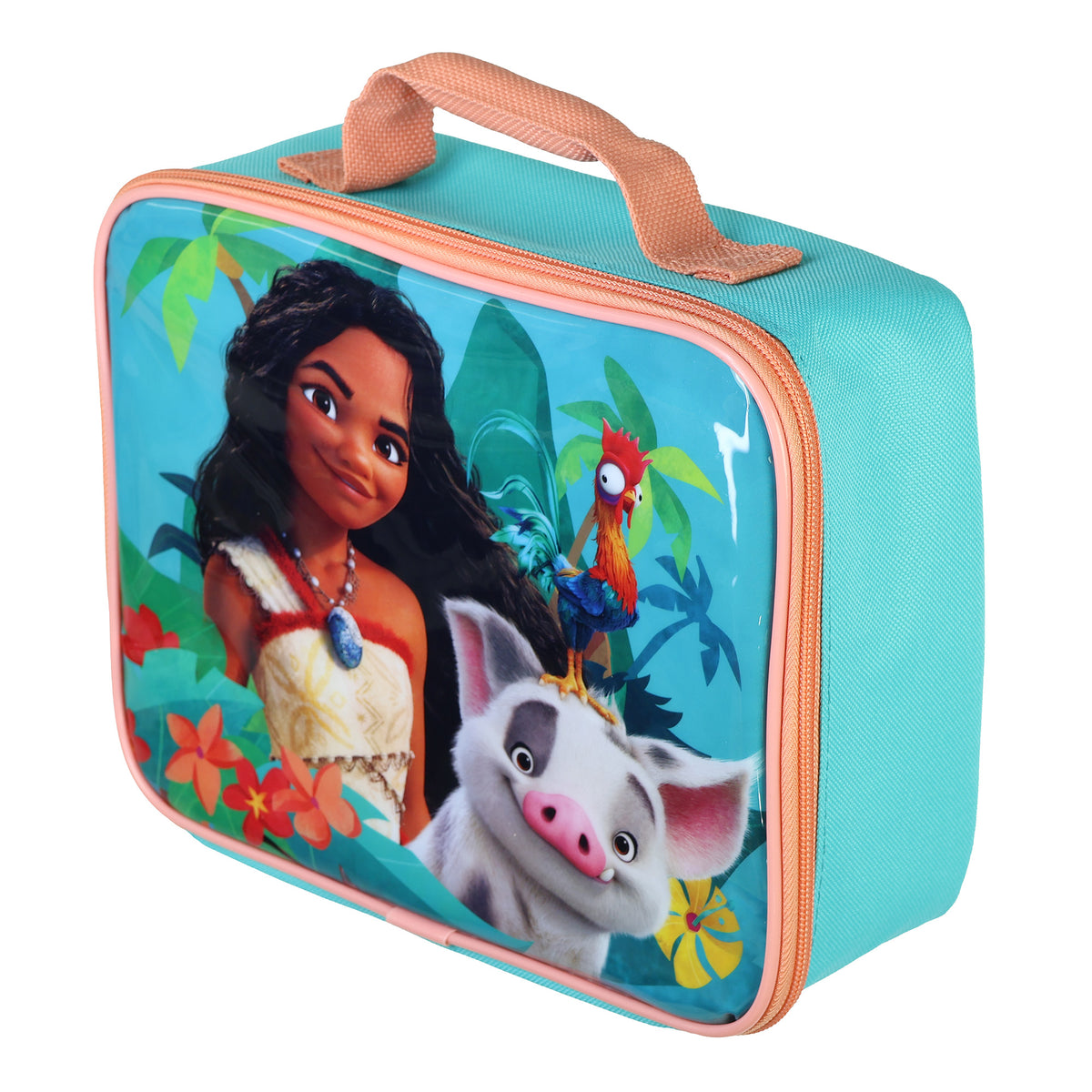 Disney Moana Lunch Box Insulated Full-Zip Soft Sided Tote Bag 10"