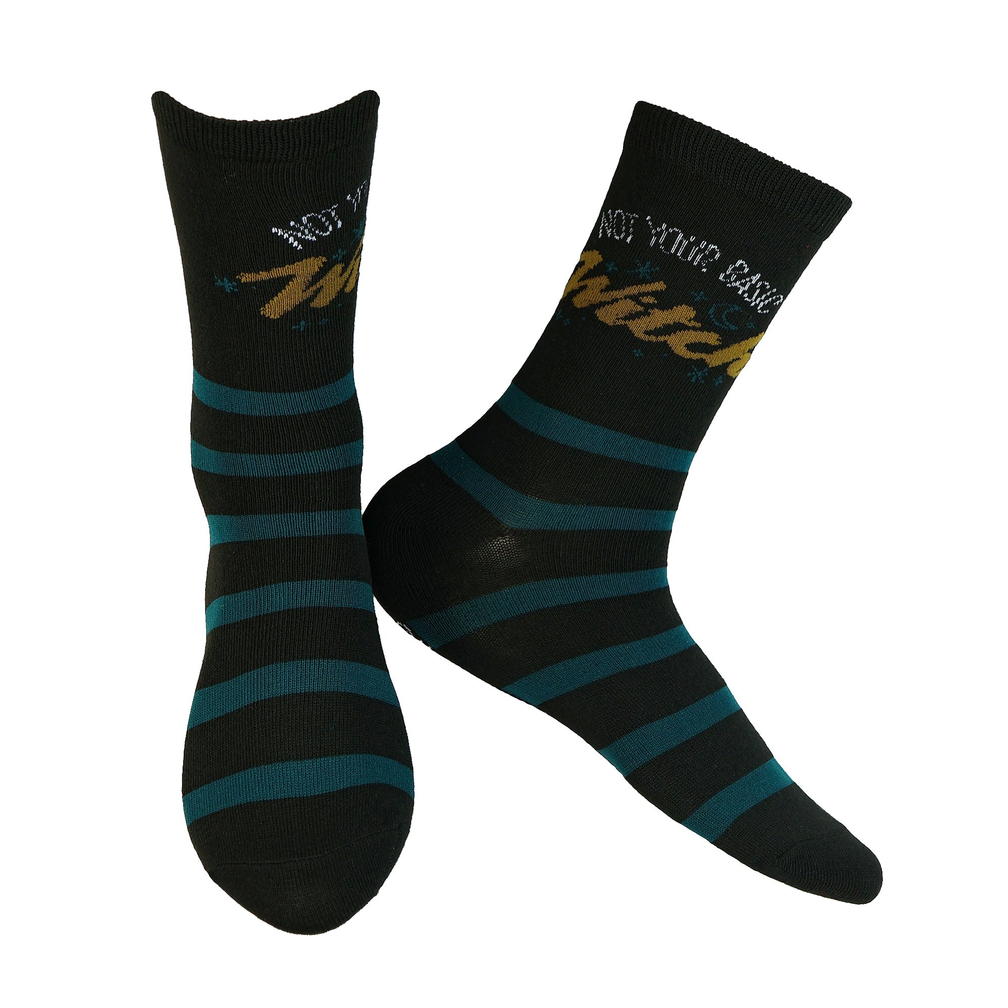 Wicked Crew Socks Women's Elphaba and Glinda 3 Pair for Shoe Size 5-10