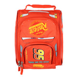 Disney Cars Lunch Box Lightning McQueen Built Up 3-D Race Car Lunch Bag Tote