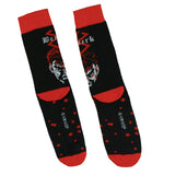 Berserk Socks Men's Guts Inspired Designs Mid Calf Crew Socks 2 Pair