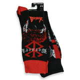 Berserk Socks Men's Guts Inspired Designs Mid Calf Crew Socks 2 Pair