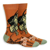 Wizard Of Oz Socks Men's Character Designs Mid Calf Crew Socks 5 Pair