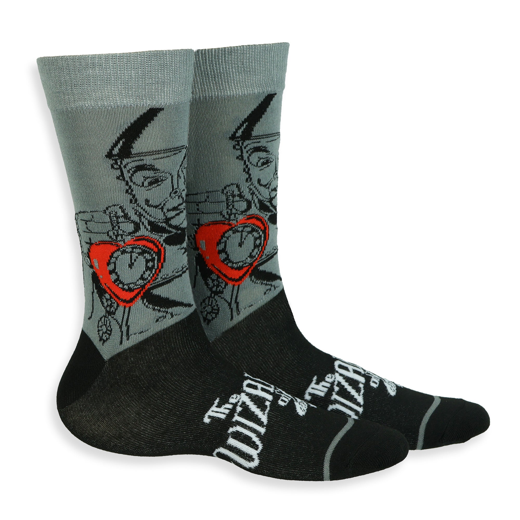 Wizard Of Oz Socks Men's Character Designs Mid Calf Crew Socks 5 Pair