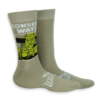 Wizard Of Oz Socks Men's Character Designs Mid Calf Crew Socks 5 Pair