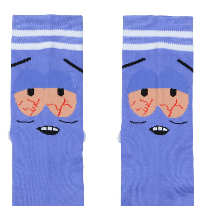 South Park Towelie Character with 3D Arms Adult Mid-Calf Crew Socks 1 Pair