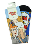 King Of The Hill Socks Men's Character Design Sublimated Mid Calf Crew Socks