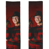A Nightmare On Elm Street Socks Men's Freddy Krueger Sublimated Crew Sock 8-12