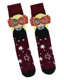 Harry Potter Socks Luna Lovegood 3D Glasses Mid-Calf Crew Socks 1 Pair