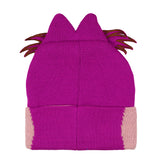 Disney Alice In Wonderland Cheshire Cat Beanie Embroidered Face 3D Ears Knit Hat