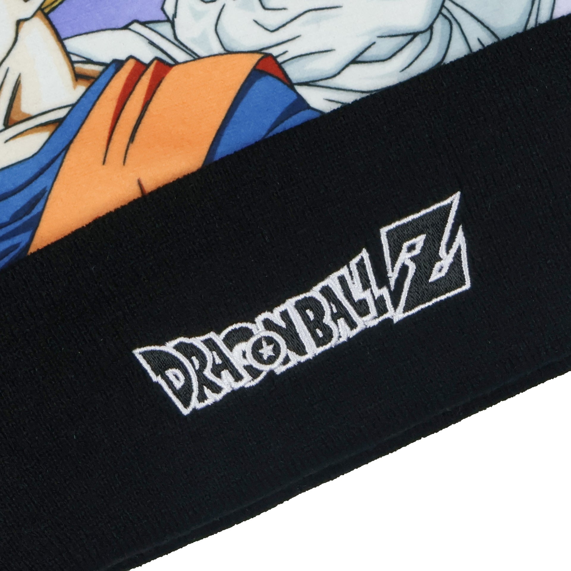 Dragon Ball Z Beanie Super Saiyan Goku Gohan Sublimation Fleece Knit Cuffed Hat