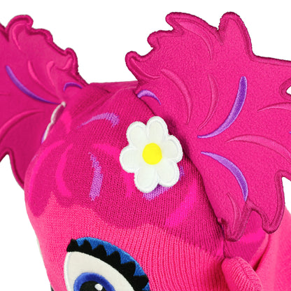 Sesame Street Beanie Abby Cadabby 3D Embroidered Fleece Lined Cap Women's OSFM