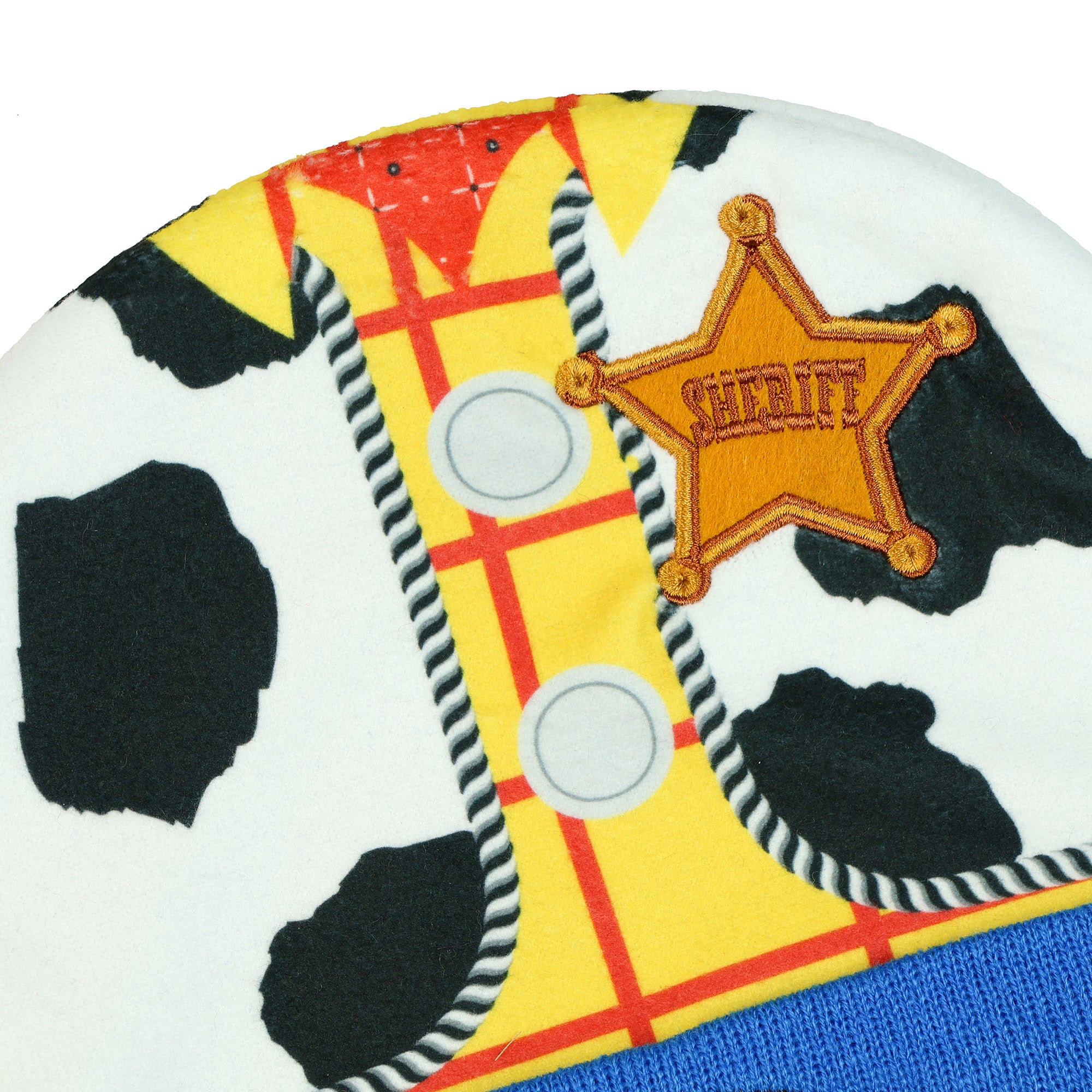 Disney Toy Story Beanie Woody Embroidered Character Cuff Knit Cap OSFM Adult