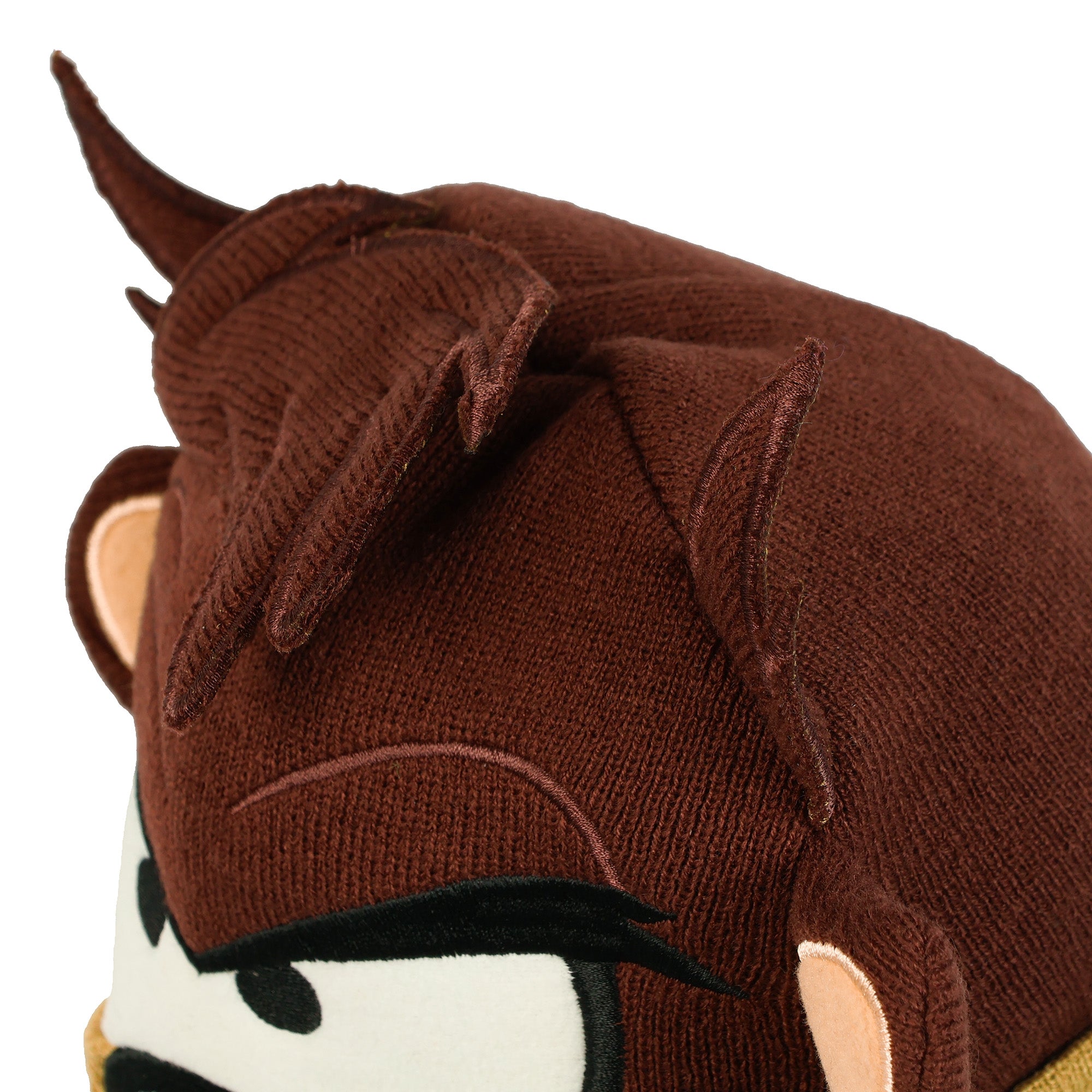 Looney Tunes Beanie Tasmanian Devil Embroidered 3D Fleece Lined Cap OSFM