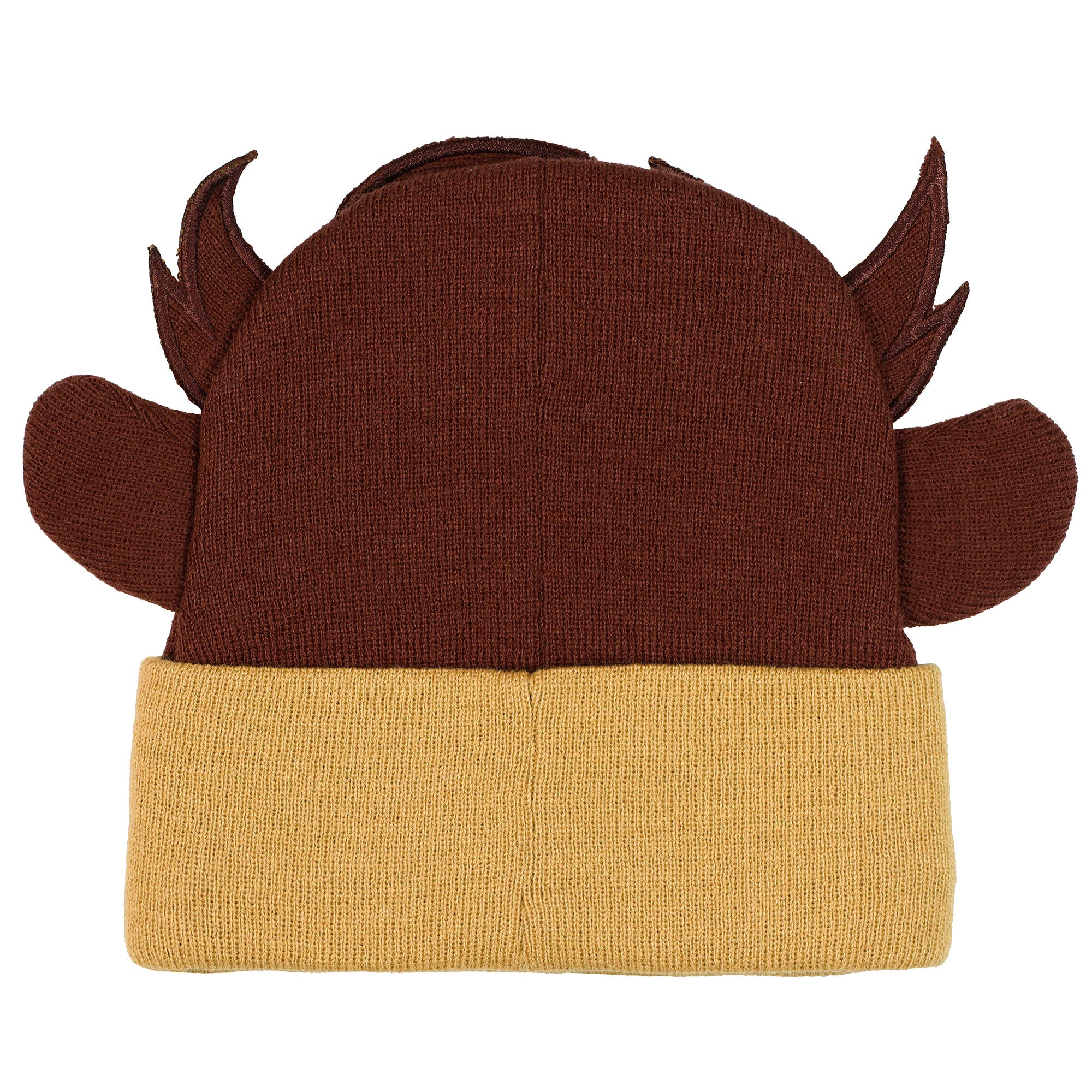 Looney Tunes Beanie Tasmanian Devil Embroidered 3D Fleece Lined Cap OSFM