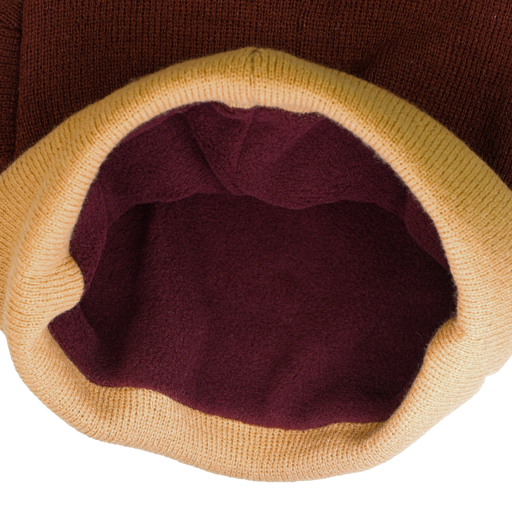 Looney Tunes Beanie Tasmanian Devil Embroidered 3D Fleece Lined Cap OSFM