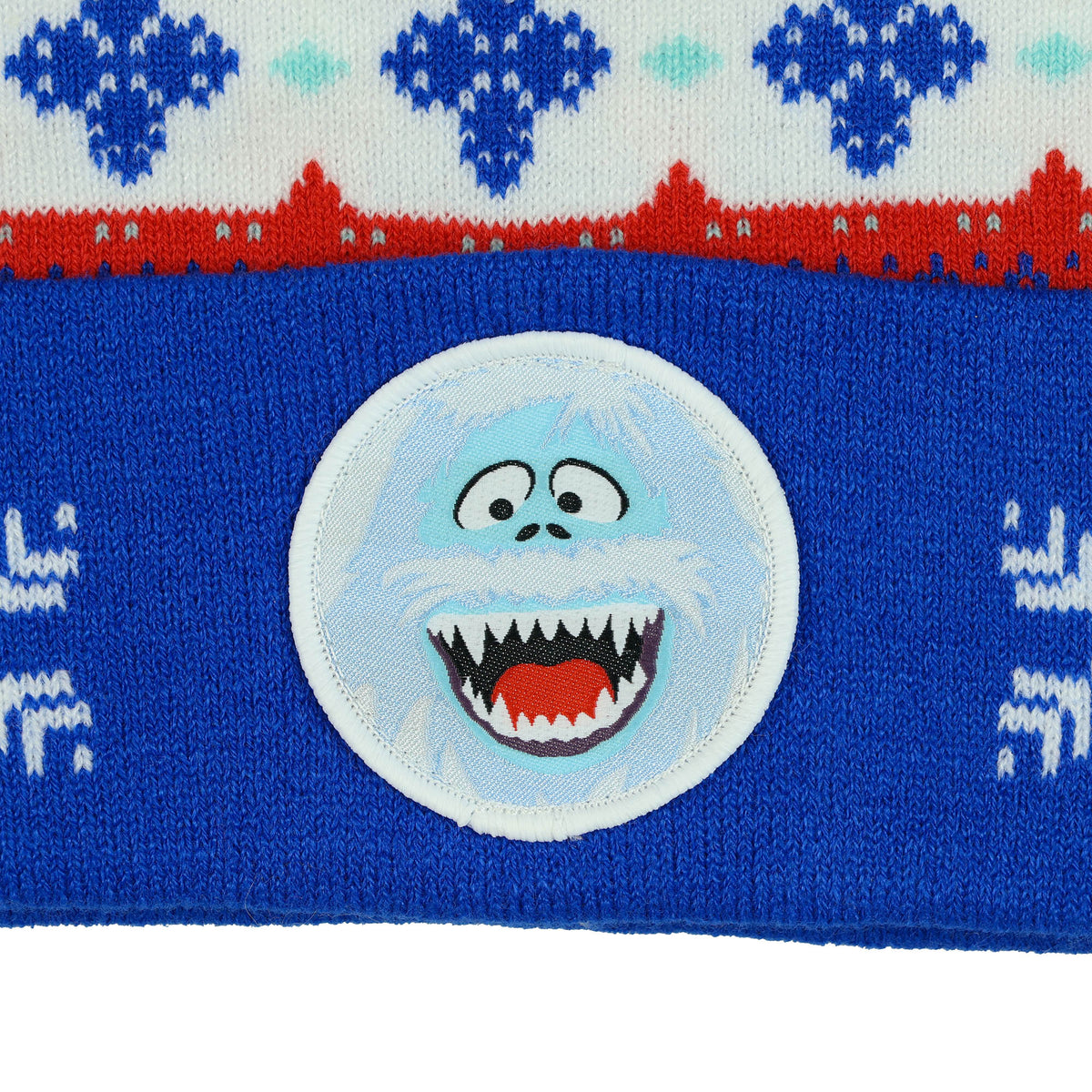 Rudolph the Red-Nosed Reindeer Beanie Bumble Ugly Sweater Knit Hat Adult, OSFM