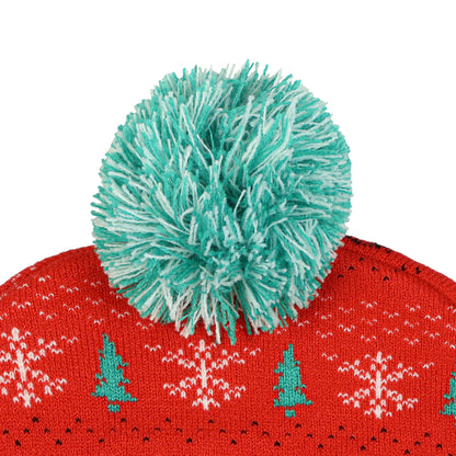 Disney Goofy Beanie Ugly Sweater Cuff Knit Pom Hat Adult, OSFM