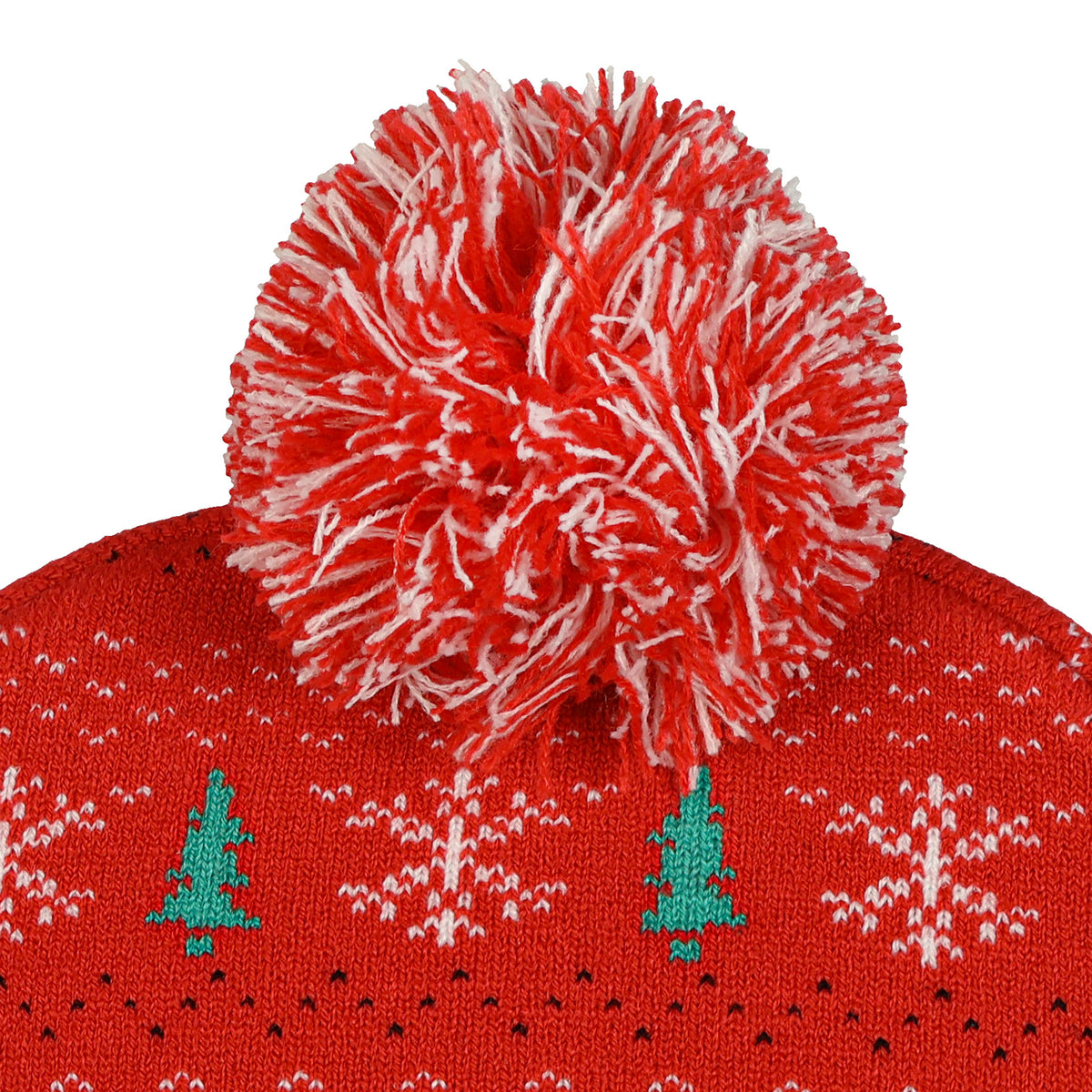 Disney Donald Duck Beanie Ugly Sweater Cuff Knit Pom Hat Adult, OSFM