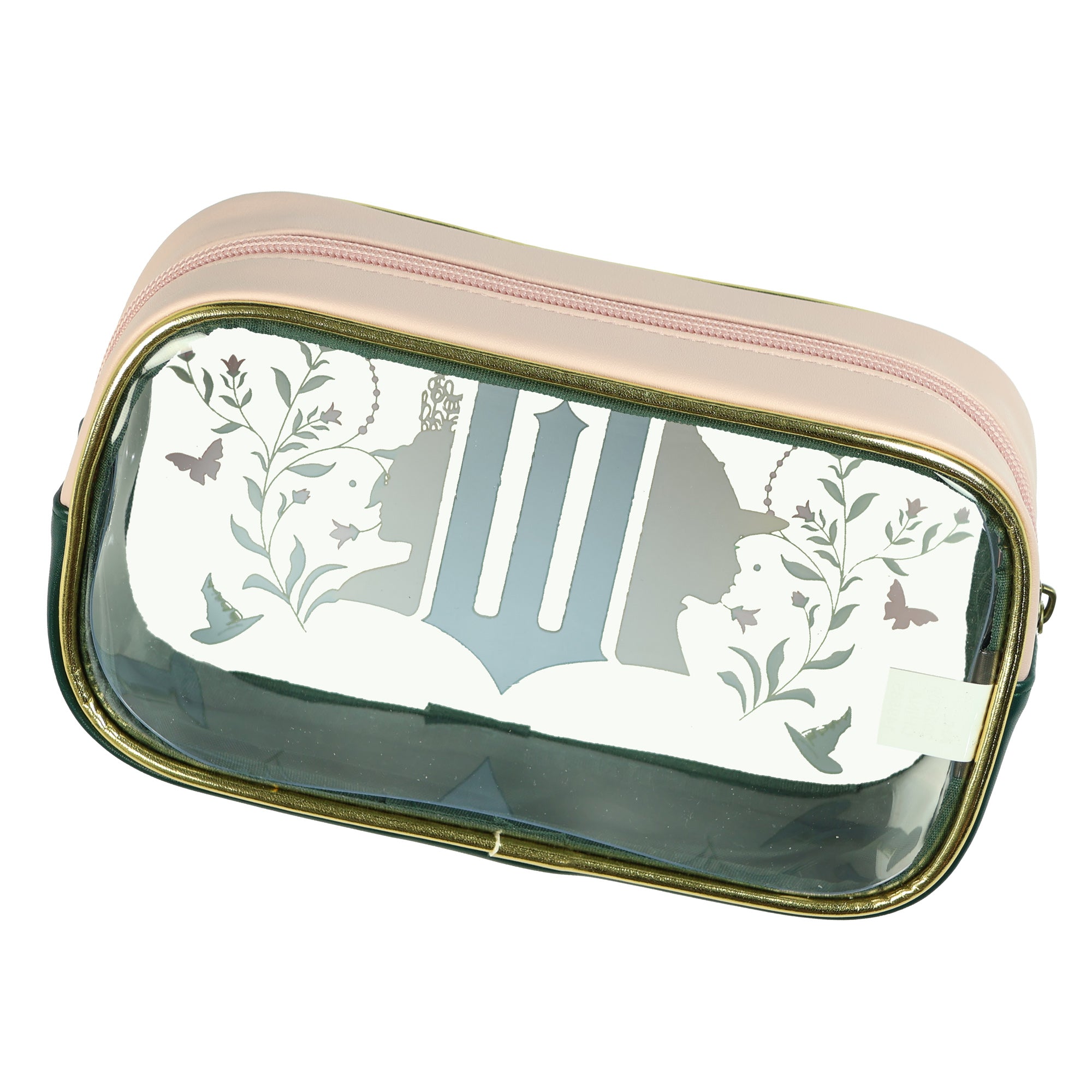 Wicked 3-Piece Toiletry Set with Clear Cosmetic Bag Storage Gift Set