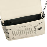 Disney Hocus Pocus The Sanderson Sisters Book Crossbody Purse Shoulder Bag